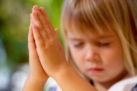 Praying child