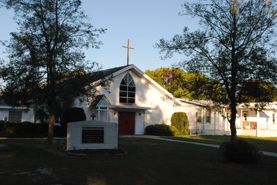 Church front